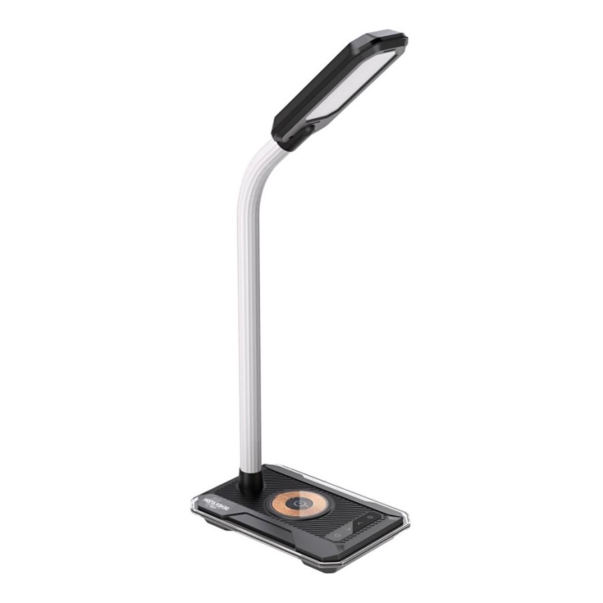 LED RGBW Bordlampe dæmpbar med Qi opladning 30W/230V 3000K/4000K/5000K sort