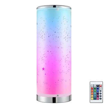 LED RGBW Bordlampe dæmpbar STELLA MINI LED/5W/5V + fjernbetjening
