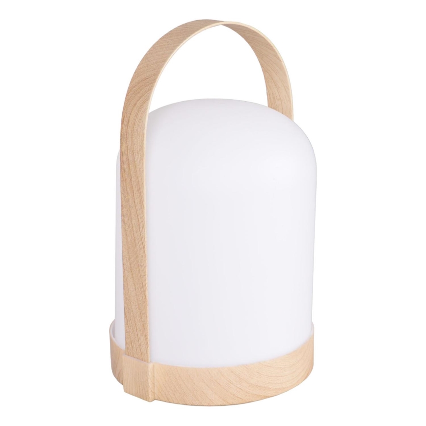 LED RGBW dekorativ bordlampe MINORKA LED/0,3W/4,5V 3xAA