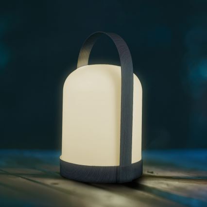 LED RGBW dekorativ bordlampe MINORKA LED/0,3W/4,5V 3xAA