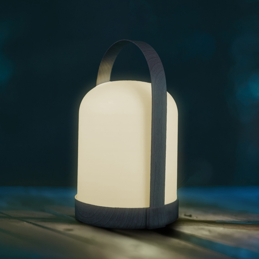 LED RGBW dekorativ bordlampe MINORKA LED/0,3W/4,5V 3xAA