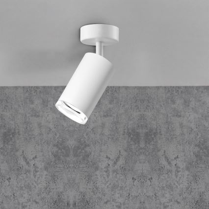 LED RGBW Dæmpbar Badeværelse Spotlys TURYN 1xGU10/6,5W/230V 2700-6500K Wi-Fi IP44 Hvid