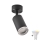 LED RGBW dæmpbar badeværelses spot TURYN 1xGU10/4,8W/230V 3000K IP44 sort + fjernbetjening
