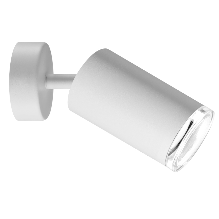 LED RGBW dæmpbar badeværelsesspot TURYN 1xGU10/4,8W/230V 3000K IP44 hvid + fjernbetjening