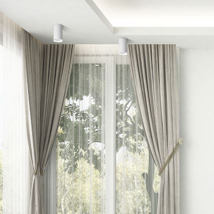 LED RGBW dæmpbar badeværelsesspot TURYN 1xGU10/6W/230V 3000K Wi-Fi IP44 hvid