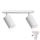 LED RGBW Dæmpbar badeværelses-spot TURYN 2xGU10/4,8W/230V 3000K IP44 hvid + fjernbetjening