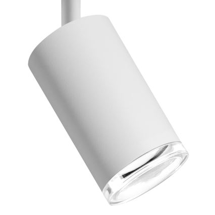 LED RGBW, dæmpbar badeværelses-spot TURYN 3xGU10/6W/230V 3000K IP44 hvid + fjernbetjening