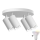 LED RGBW Dæmpbar Badeværelses Spotlys TURYN 4xGU10/6,5W/230V 2700-6500K Wi-Fi IP44 Hvid