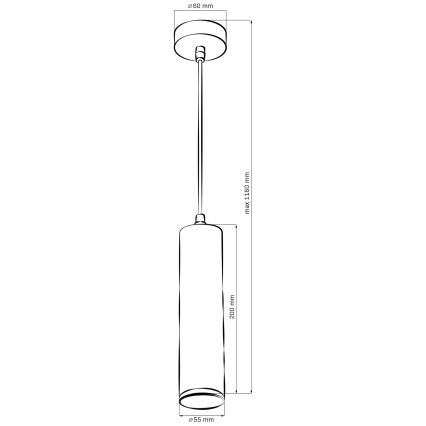 LED RGBW Dæmpbar badeværelseslampen TURYN 1xGU10/6,5W/230V 2700-6500K Wi-Fi IP44 hvid