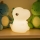 LED RGBW dæmpbar genopladelig berøringsaktiveret børnenes natlampe DINO LED/1W/5V 1200 mAh