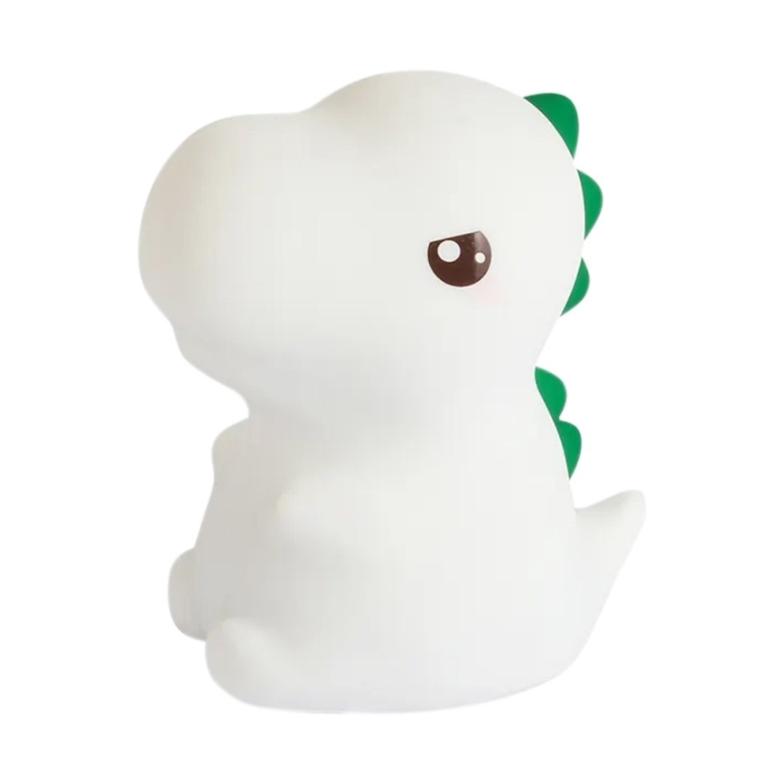 LED RGBW dæmpbar genopladelig berøringsaktiveret børnenes natlampe DINO LED/1W/5V 1200 mAh