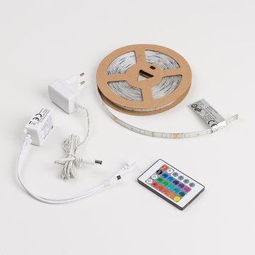 LED RGBW Dæmpbar LED-stribe LED/9W/230V 5m Wi-Fi + fjernbetjening