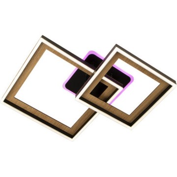 LED RGBW dæmpbar loftlampe LED/75W/230V 3000-6500K + fjernbetjening