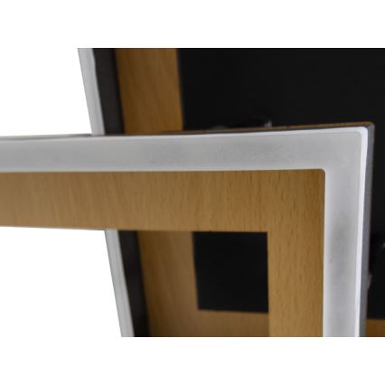 LED RGBW dæmpbar loftlampe LED/75W/230V 3000-6500K + fjernbetjening