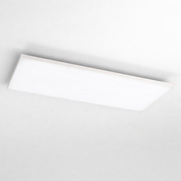 LED RGBW dæmpbar overflademonteret panel LED/13,5W/230V 3000-6500K 29,5x59,5 cm hvid + fjernbetjening