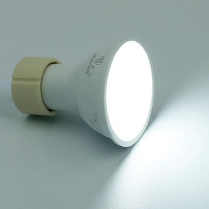 LED RGBW Dæmpbar pære GU10/4,5W/230V 2700-6500K Wi-Fi Tuya