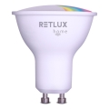 LED RGBW Dæmpbar pære MR16 GU10/4,5W/230V 2700-6500K Wi-Fi Tuya