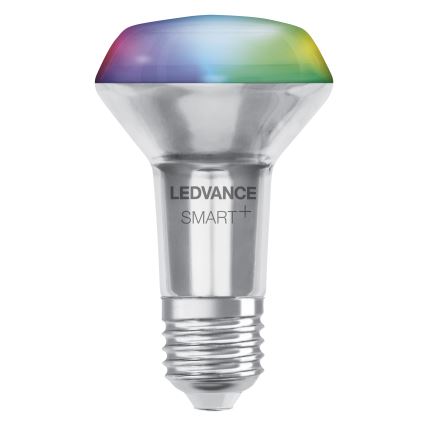 LED RGBW Dæmpbar reflektorpære SMART+ R63 E27/4,7W/230V 2700-6500K Wi-Fi - Ledvance