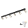 LED RGBW Dæmpbar spotarmatur TOP 6xGU10/6,5W/230V 2700-6500K sort/guld