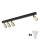 LED RGBW Dæmpbar spotlampe TOP 4xGU10/6,5W/230V 2700-6500K sort/guld