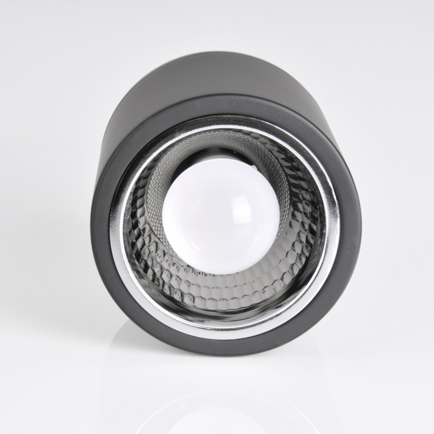LED RGBW Dæmpbar spotslys JUPITER 1xE27/6,5W/230V 2700-6500K Wi-Fi Ø 13 cm sort