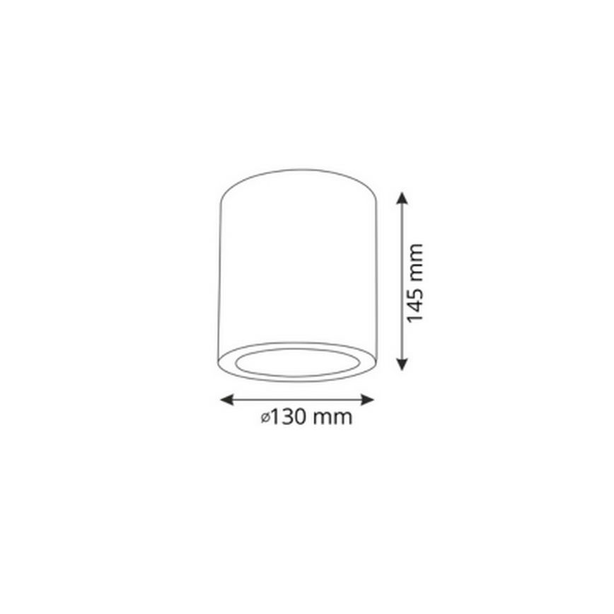 LED RGBW Dæmpbar spotslys JUPITER 1xE27/6,5W/230V 2700-6500K Wi-Fi Ø 13 cm sort