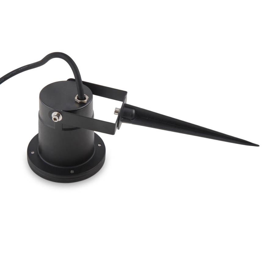 LED RGBW dæmpbar udendørs lampe BLAKE 1xGU10/4,8W/230V IP65 + fjernbetjening