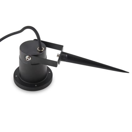 LED RGBW dæmpbar udendørs lampe BLAKE 1xGU10/6W/230V IP65 + fjernbetjening