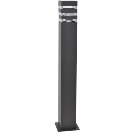 LED RGBW Dæmpbar udendørslampe TEKSAS 1xE27/12W/230V 2700-6500K Wi-Fi 74 cm IP44 antracit