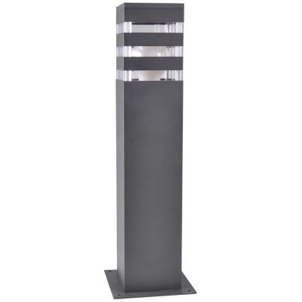 LED RGBW dæmpbar udendørslampe TEKSAS 1xE27/9W/230V 2700-6500K Wi-Fi 44 cm IP44 antracit