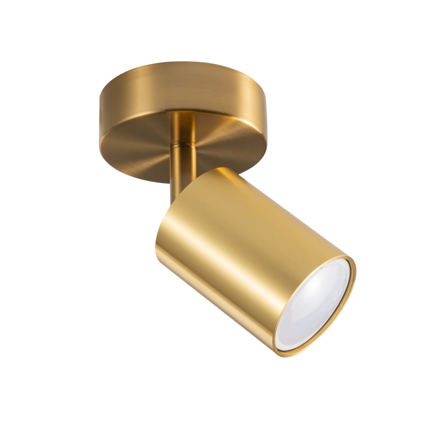 LED RGBW dæmpbar vægspot GOLDIE 1xGU10/4,8W/230V 3000K guld + fjernbetjening