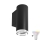 LED RGBW Dæmpbart badeværelses væglampe TURYN 1xGU10/6,5W/230V 2700-6500K Wi-Fi IP44 sort