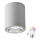 LED RGBW Dæmpbart Spotlight JUPITER 1xE27/6,5W/230V 2700-6500K Wi-Fi Ø 9,8 cm grå