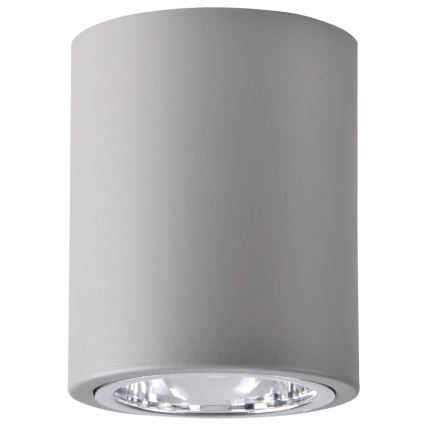 LED RGBW Dæmpbart Spotlight JUPITER 1xE27/6,5W/230V 2700-6500K Wi-Fi Ø 9,8 cm grå