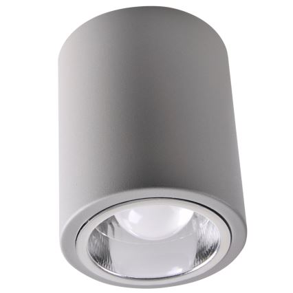 LED RGBW Dæmpbart Spotlight JUPITER 1xE27/6,5W/230V 2700-6500K Wi-Fi Ø 9,8 cm grå