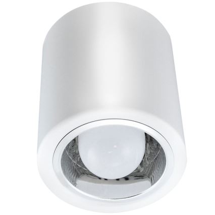 LED RGBW Dæmpbart spotlys JUPITER 1xE27/6,5W/230V 2700-6500K Wi-Fi dia. 9,8 cm hvid
