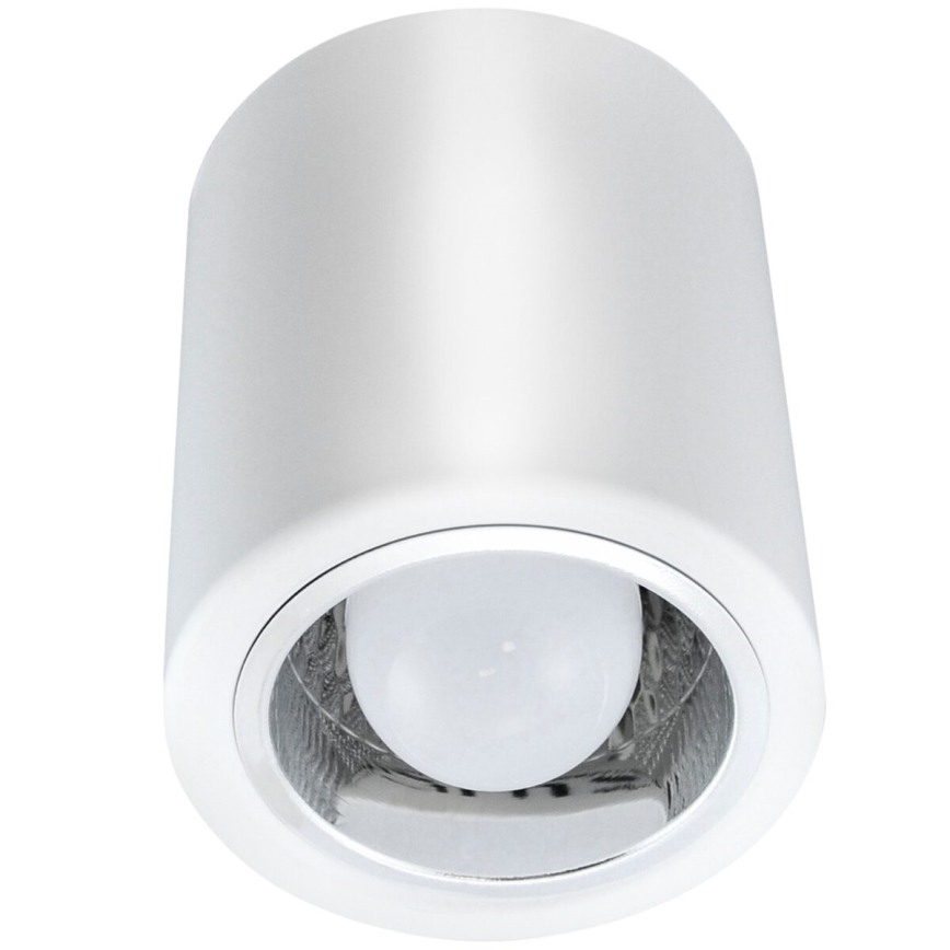 LED RGBW Dæmpbart spotlys JUPITER 1xE27/6,5W/230V 2700-6500K Wi-Fi dia. 9,8 cm hvid