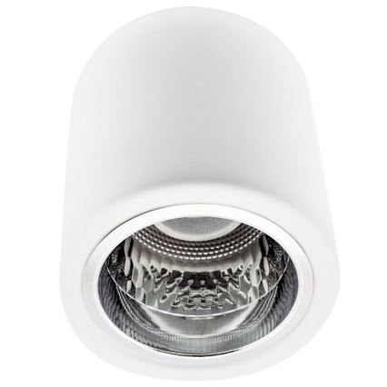 LED RGBW Dæmpbart spotlys JUPITER 1xE27/6,5W/230V 2700-6500K Wi-Fi dia. 9,8 cm hvid