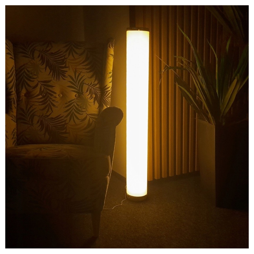 LED RGBW Gulvlampe dæmpbar STELLA LED/12W/230V + fjernbetjening
