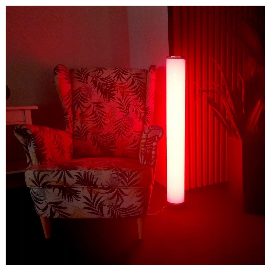 LED RGBW Gulvlampe dæmpbar STELLA LED/12W/230V + fjernbetjening