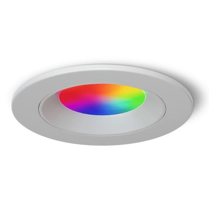 Nanoleaf - LED RGBW Indbygningslampe dæmpbar ESSENTIALS LED/6W/230V 2700-6500K CRI 90 Wi-Fi