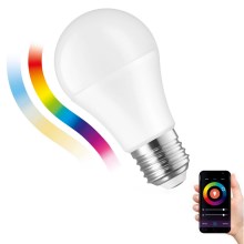 LED RGBW Lyspære dæmpbar E27/9W/230V 2700-6500K Wi-Fi Tuya
