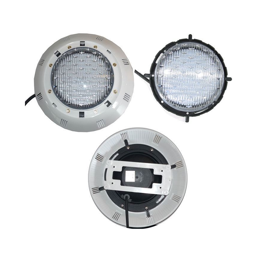 LED RGBW poollampe LED/45W/12V IP68 + fjernbetjening