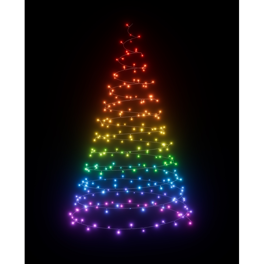 Nanoleaf - LED RGBW Udendørs julekæde ESSENTIALS 250xLED 2x10m 2700-6500K Wi-Fi IP44