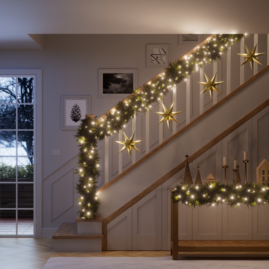 Nanoleaf - LED RGBW Udendørs julekæde ESSENTIALS 250xLED 2x10m 2700-6500K Wi-Fi IP44