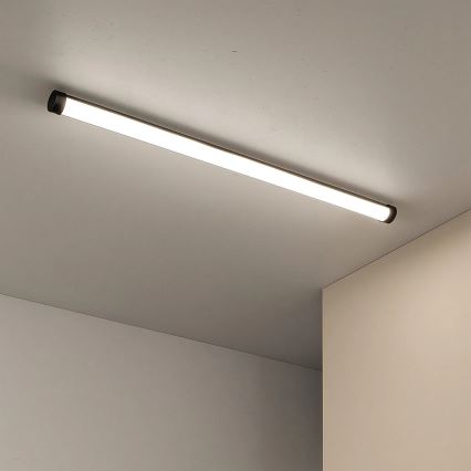 LED-rørarmatur LED/50W/230V 4000K 150 cm sort