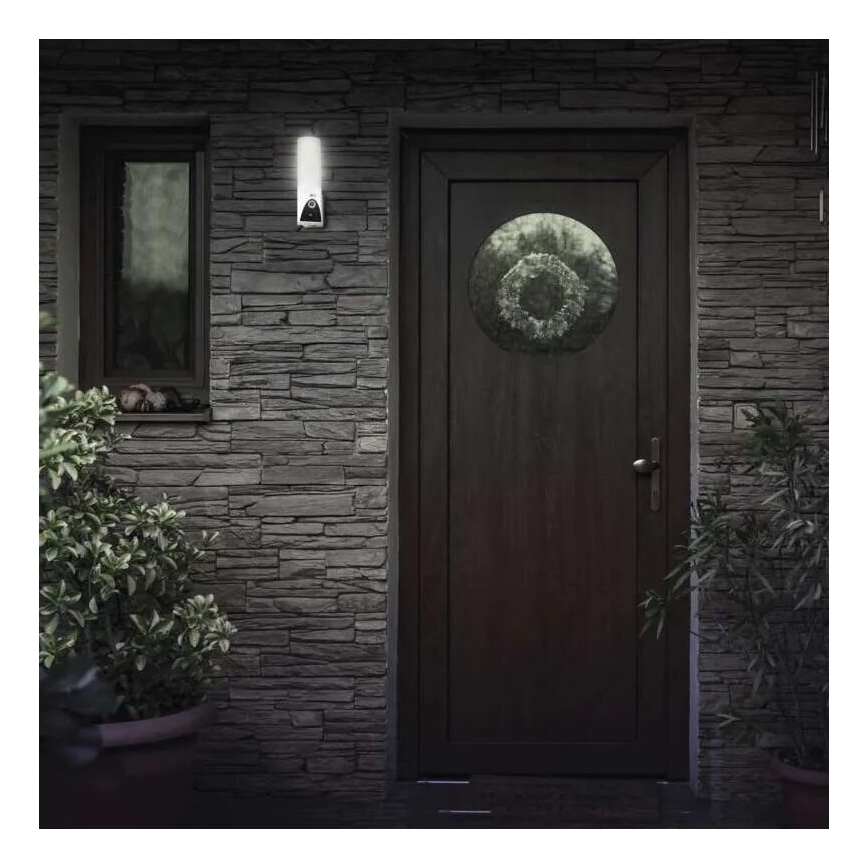 LED Smart udendørskamera med lys GoSmart LED/12W/230V IP65 Wi-Fi Tuya hvid