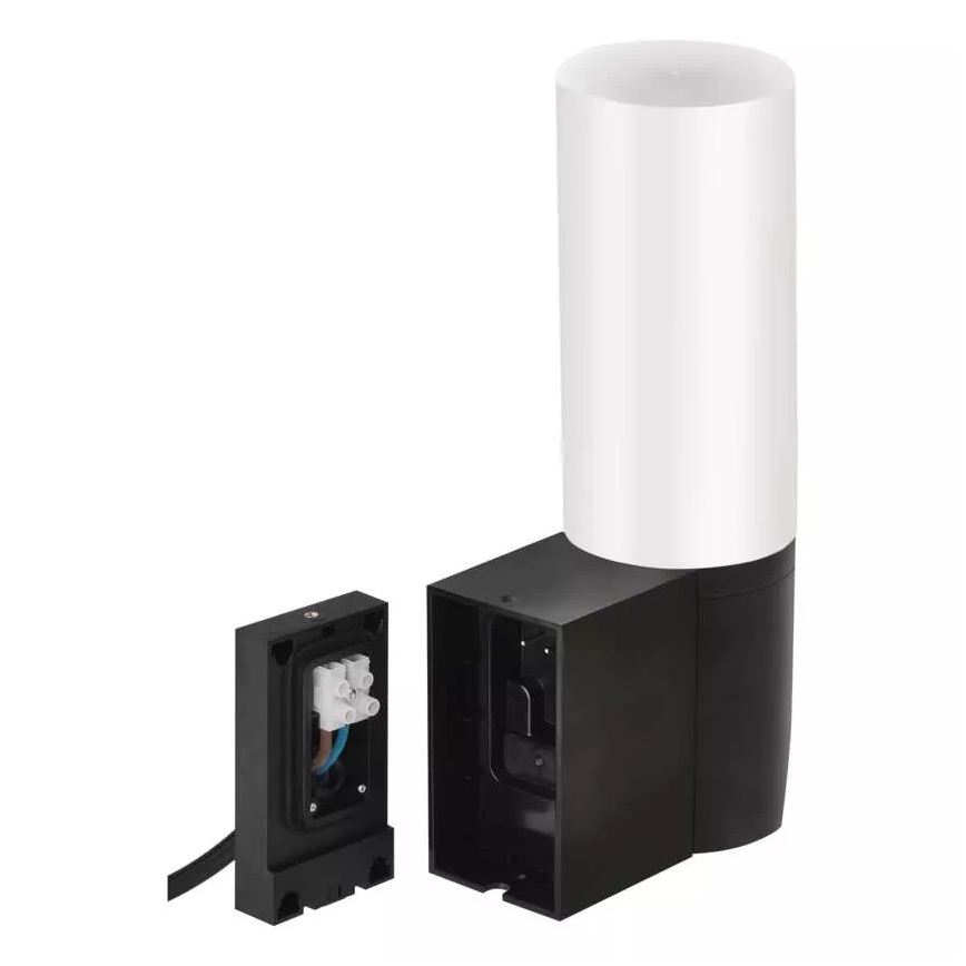 LED Smart udendørskamera med lys GoSmart LED/12W/230V 3200K IP65 Wi-Fi Tuya sort