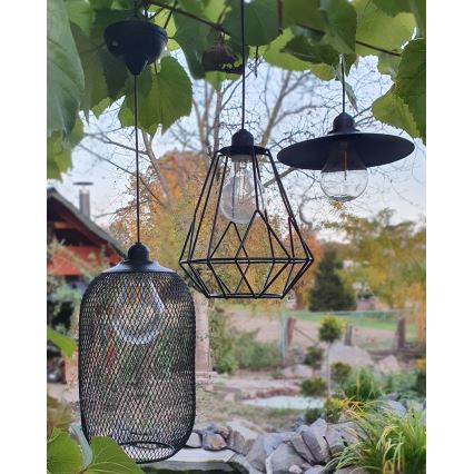 LED solarlampe på snor KATTY 1,2V 300 mAh IP44