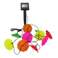 LED Solarlampe kæde 10xLED/1,2V 300 mAh 3,8 m IP44 paraplyer